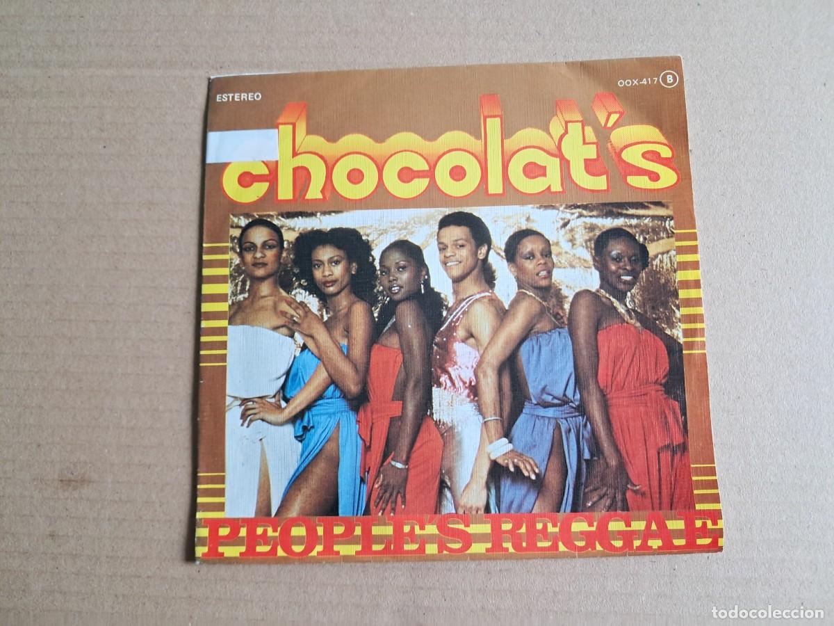 Discos de vinilo: CHOCOLAT&acute;S - PEOPLES REGGAE SINGLE PROMOCIONAL 1979 EDICION ESPA&Ntilde;OLA