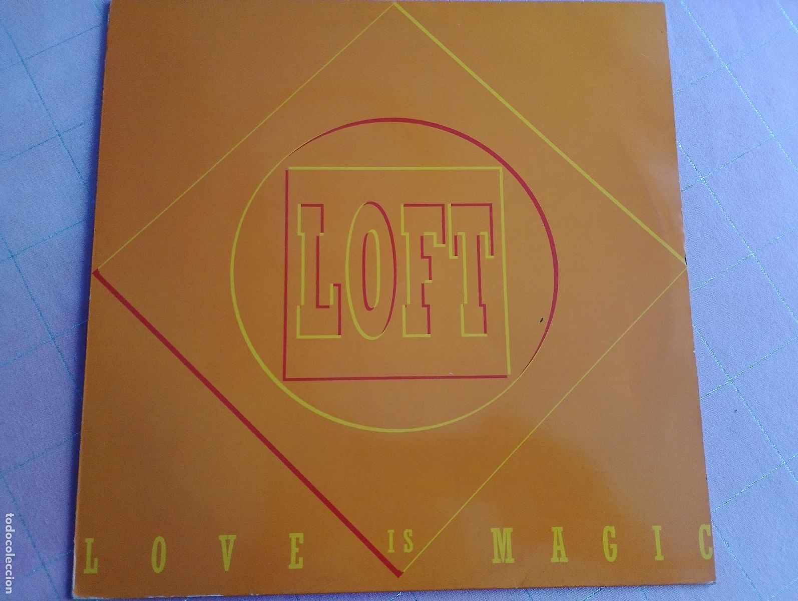 Discos de vinilo: Loft &ndash; Love Is Magic,1994, techno,