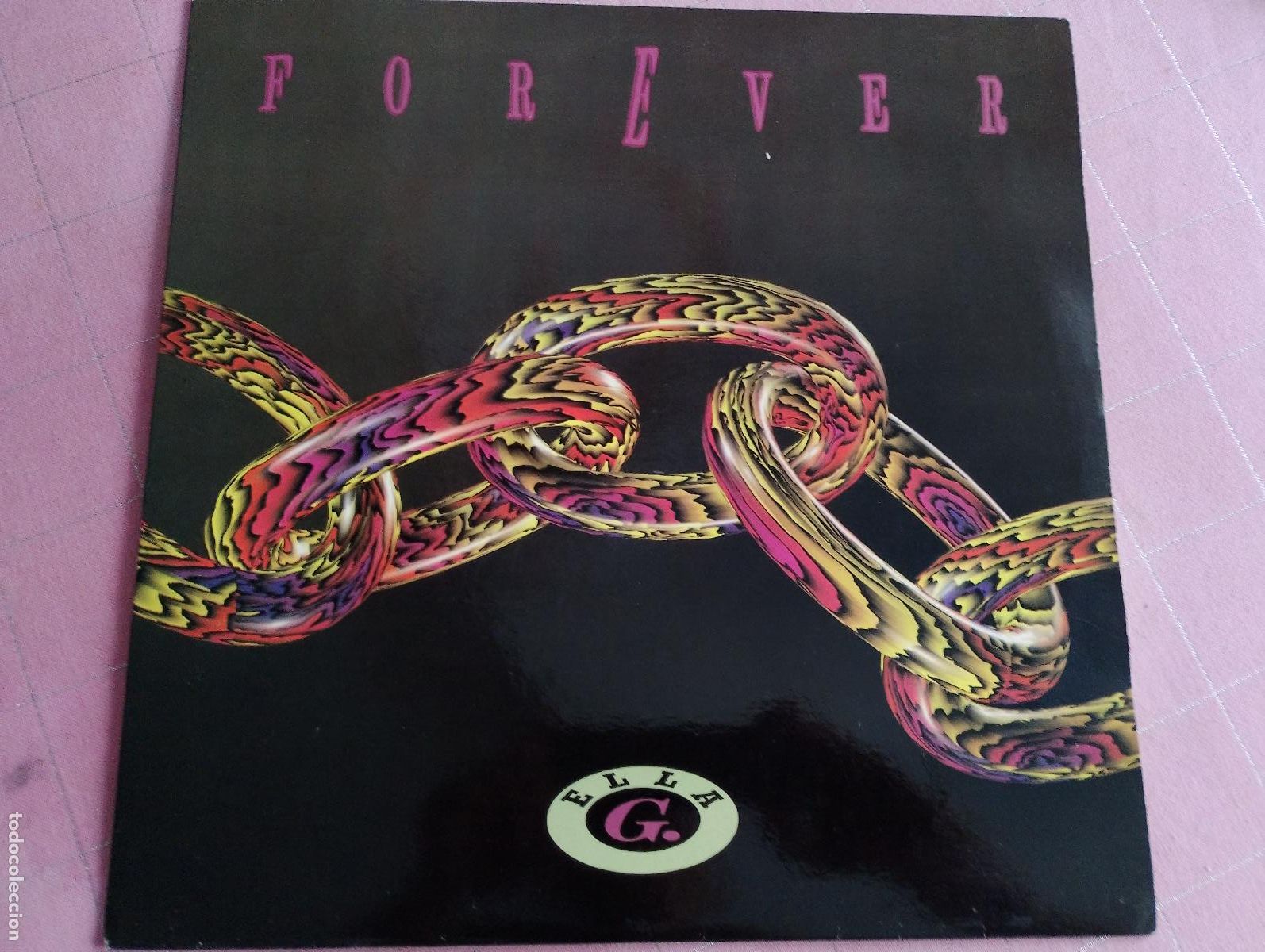 Discos de vinilo: Ella G. &ndash; Forever, 1994, techno - Foto 4