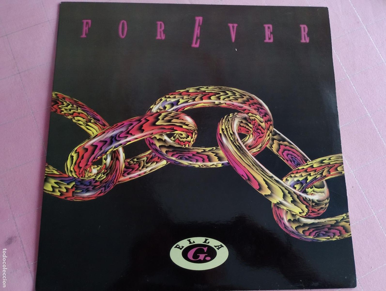 Discos de vinilo: Ella G. &ndash; Forever, 1994, techno