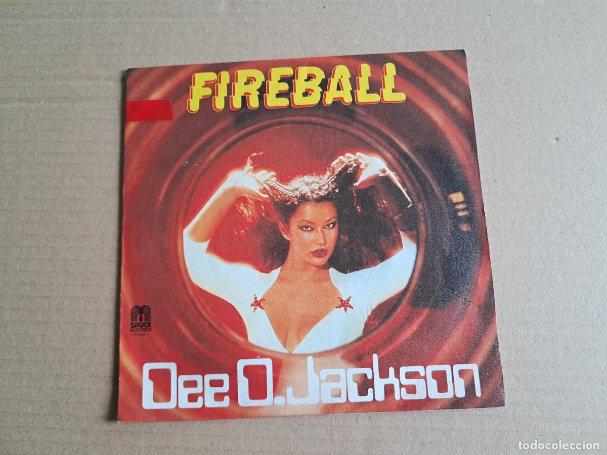 Discos de vinilo: DEE D. JACKSON - FIREBALL SINGLE 1979 EDICION ESPA&Ntilde;OLA