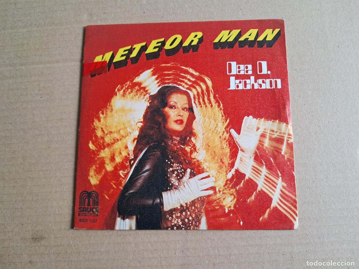 Discos de vinilo: DEE D. JACKSON - METEOR MAN SINGLE 1978 EDICION ESPA&Ntilde;OLA