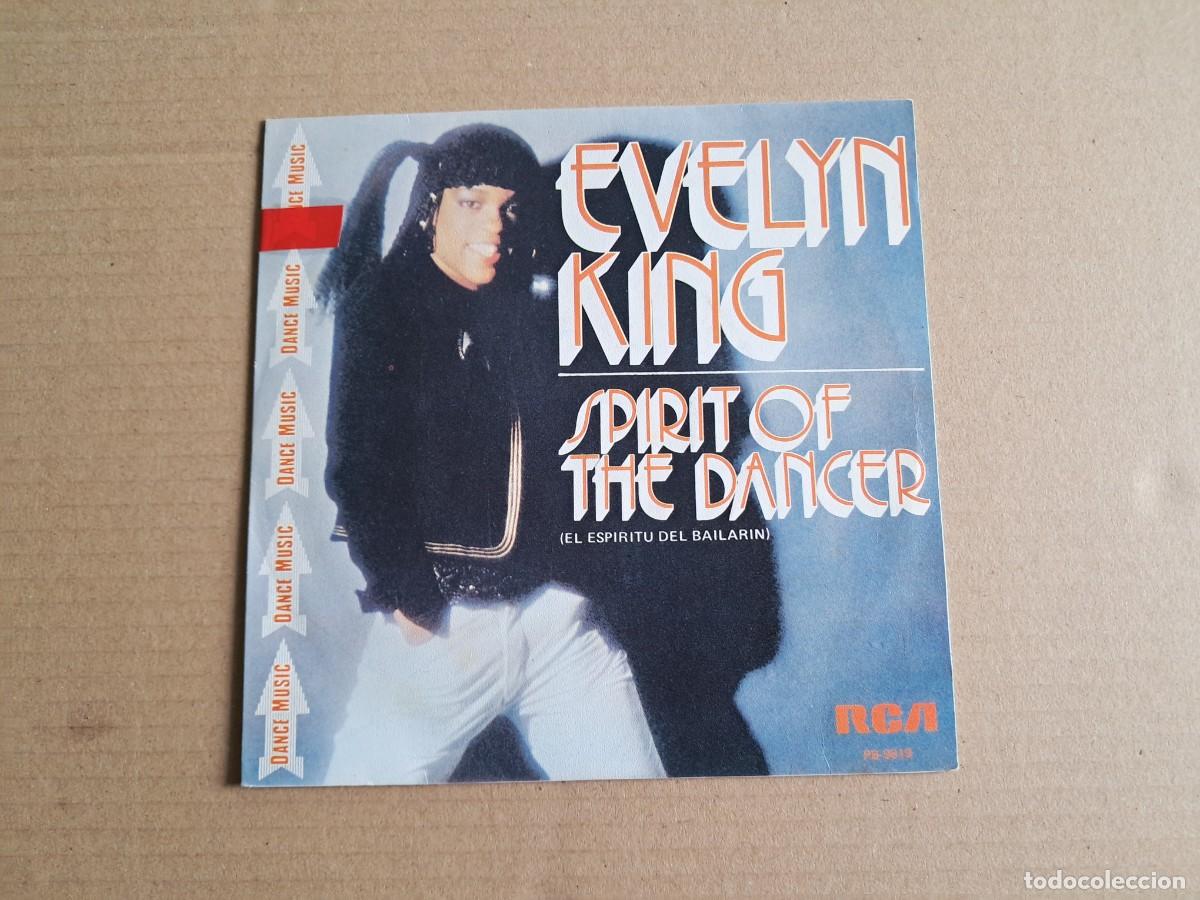 Discos de vinilo: EVELY KING - SPIRIT OF THE DANCER SINGLE PROMOCIONAL 1981 EDICION ESPA&Ntilde;OLA