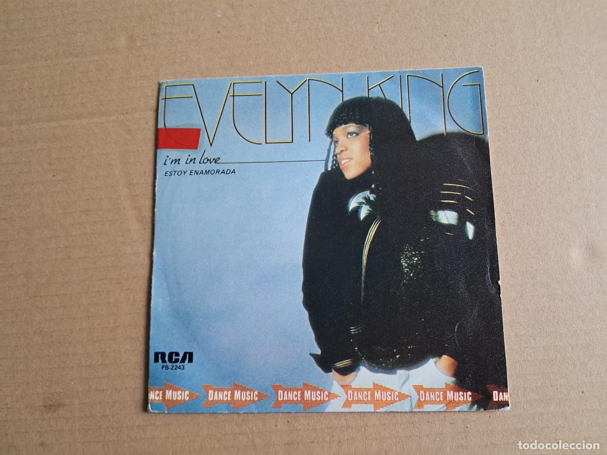 Discos de vinilo: EVELYN KING - ESTOY ENAMORADA ( I&acute;M IN LOVE ) SINGLE PROMOCIONAL 1981 EDICION ESPA&Ntilde;OLA