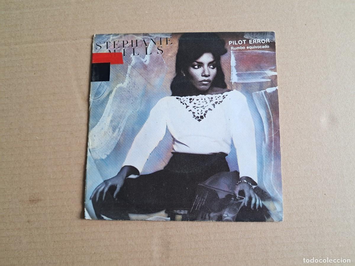 Discos de vinilo: STEPHANIE MILLS - PILOT ERROR SINGLE 1983 EDICION ESPA&Ntilde;OLA