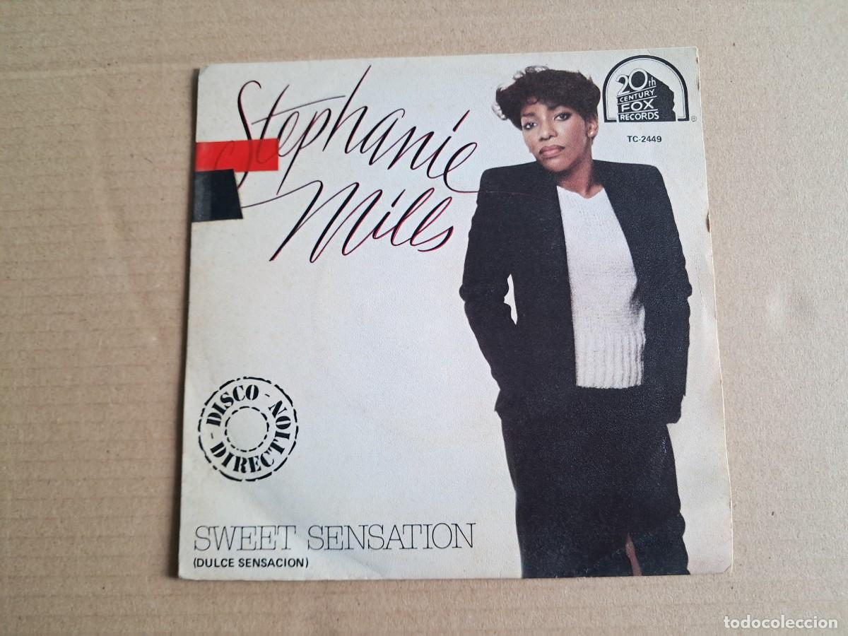 Discos de vinilo: STEPHANIE MILLS - SWEET SENSATION SINGLE 1980 EDICION ESPA&Ntilde;OLA