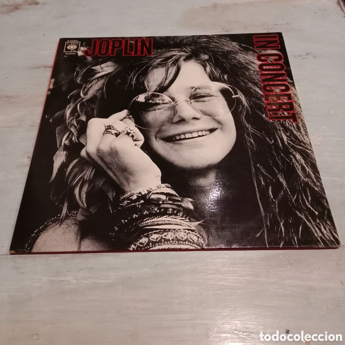 Discos de vinilo: JANIS JOPLIN - JOPLIN IN CONCERT - LP DOBLE GATEFOLD