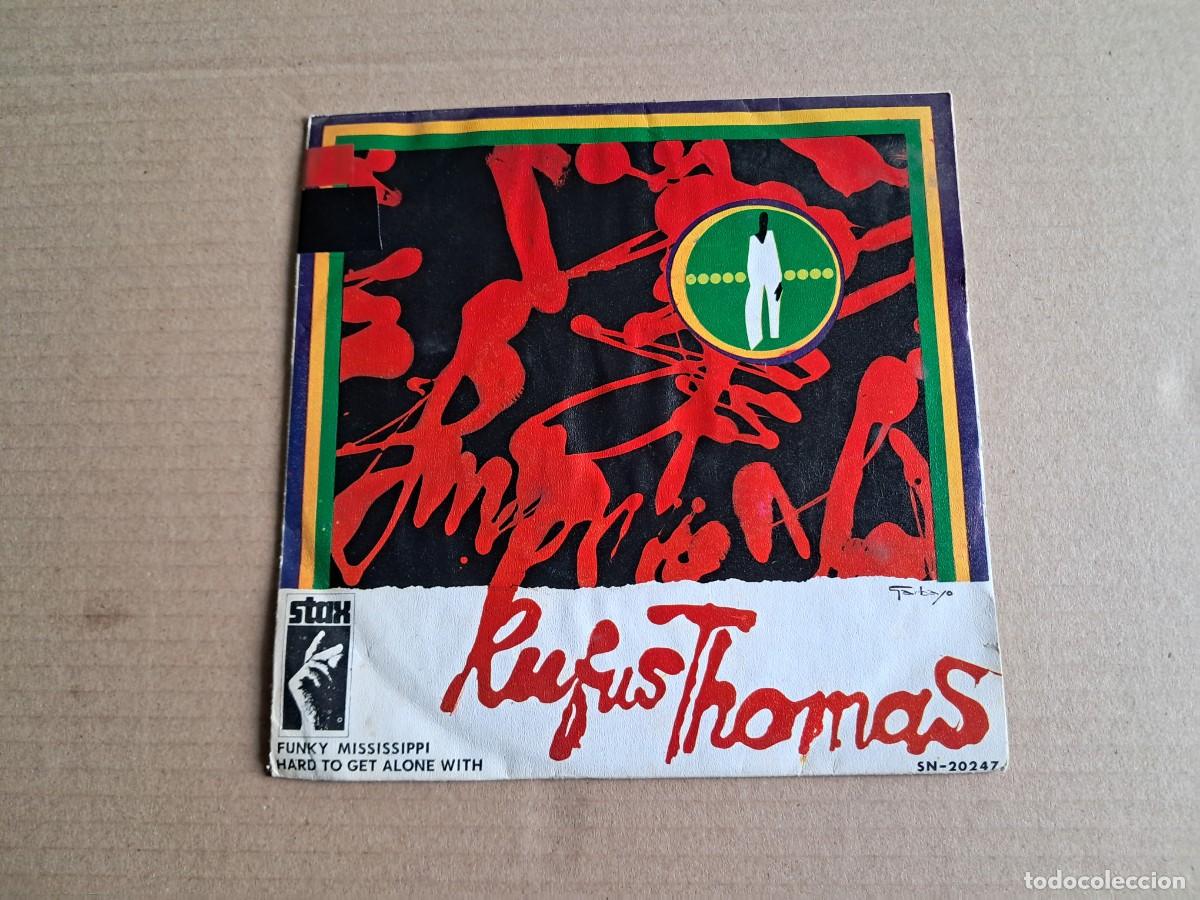 Discos de vinilo: RUFUS THOMAS - FUNKY MISSISSIPPI SINGLE 1969 EDICION ESPA&Ntilde;OLA