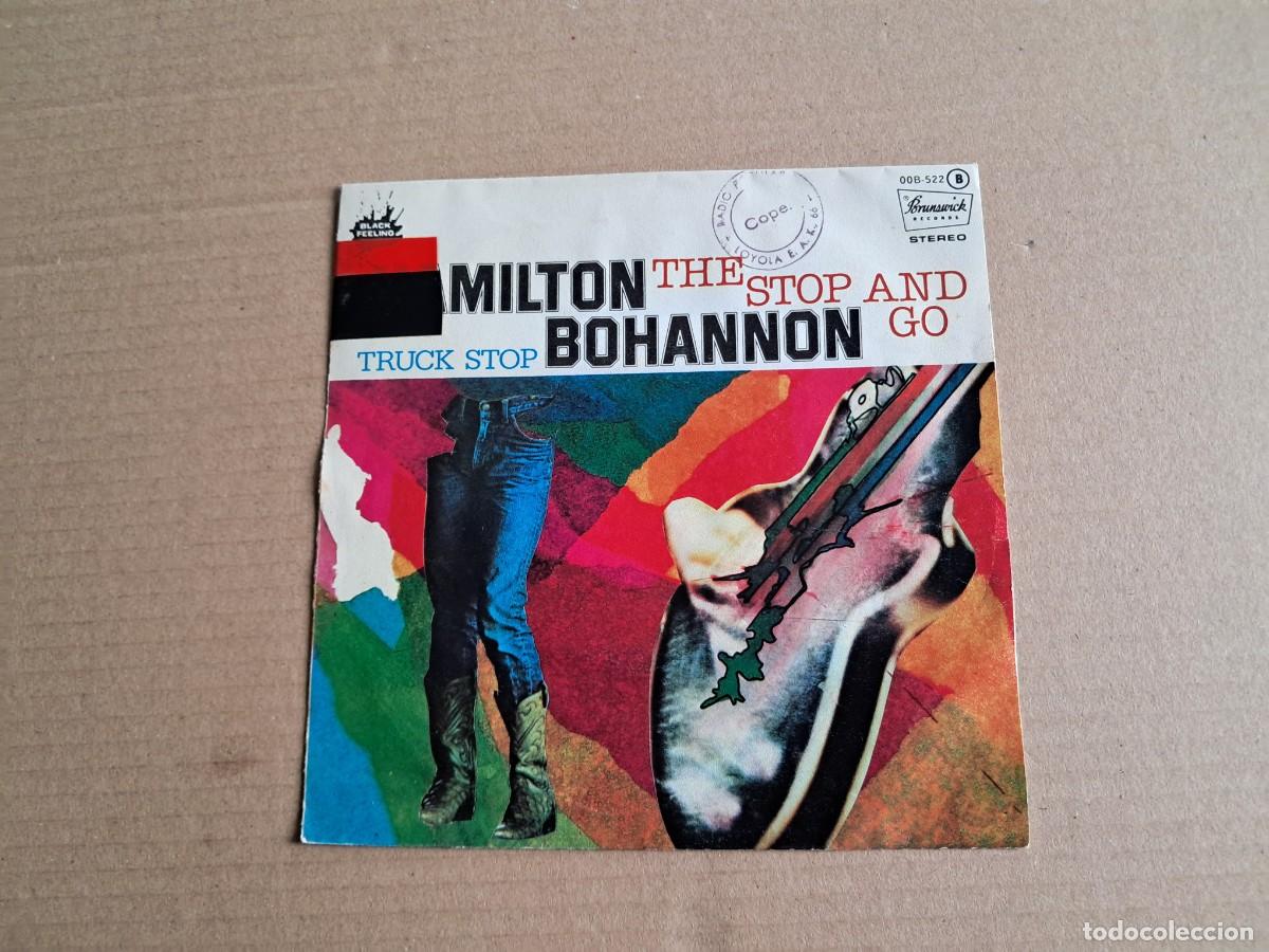 Discos de vinilo: HAMILTON BOHANNON - THE STOP AND GO SINGLE PROMOCIONAL 1977 EDICION ESPA&Ntilde;OLA