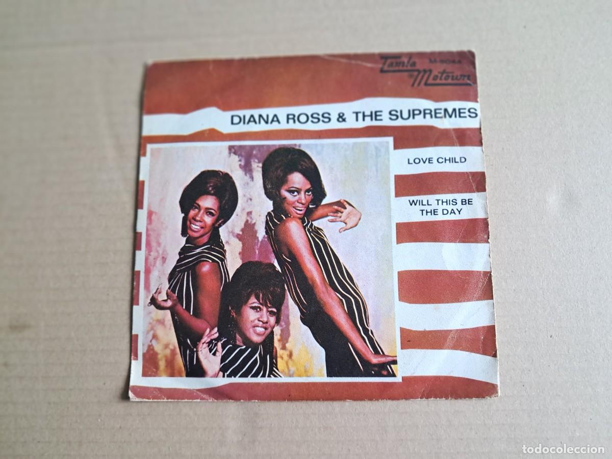 Discos de vinilo: DIANA ROSS & THE SUPREMES - LOVE CHILD SINGLE 1968 EDICION ESPA&Ntilde;OLA