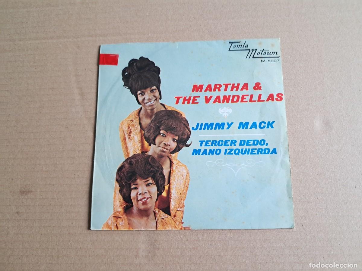 Discos de vinilo: MARTHA REEVES & THE VANDELLAS - JIMMY MACK SINGLE 1967 EDICION ESPA&Ntilde;OLA