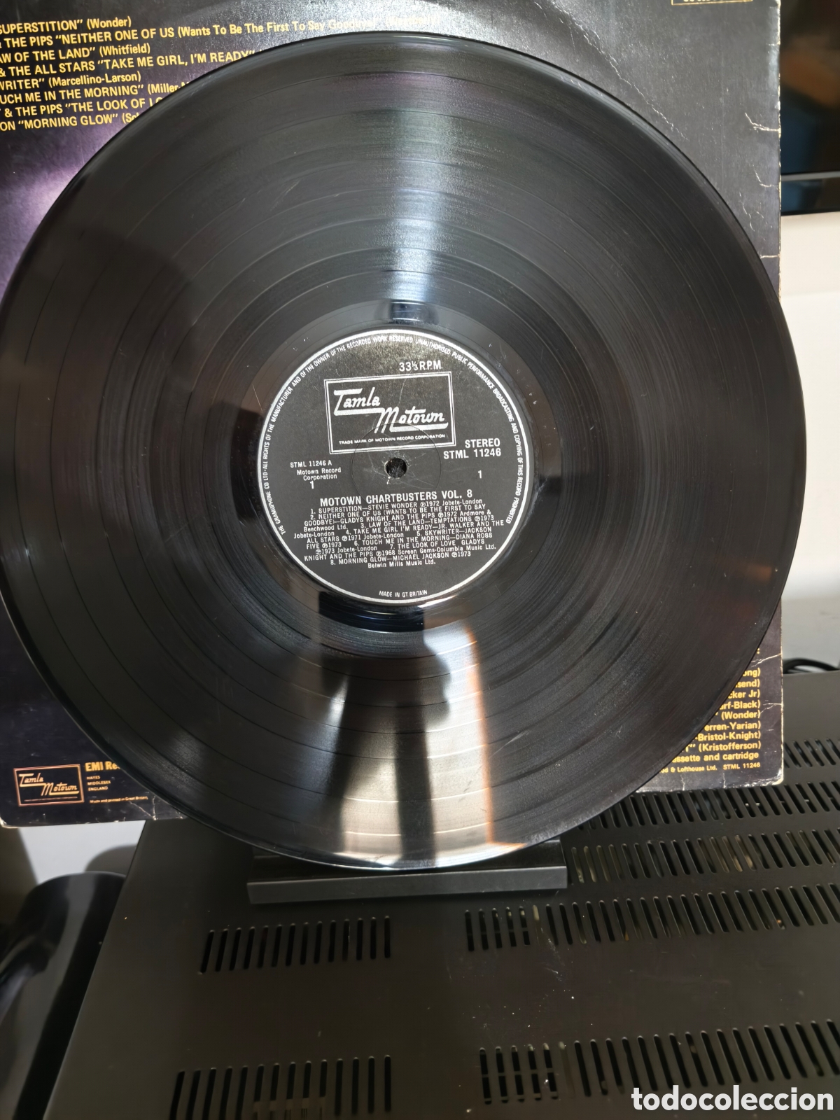 Discos de vinilo: Varios: Motown Chartbusters Vol. 8 Lp - Foto 4