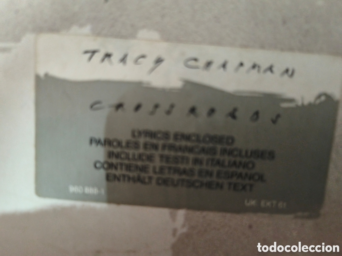 Discos de vinilo: Tracy Chapman: Crossroads Lp 1989 - Foto 2
