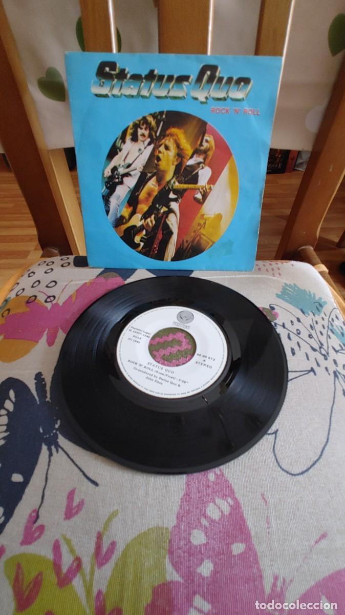 Discos de vinilo: STATUS QUO-SINGLE ROCK N ROLL