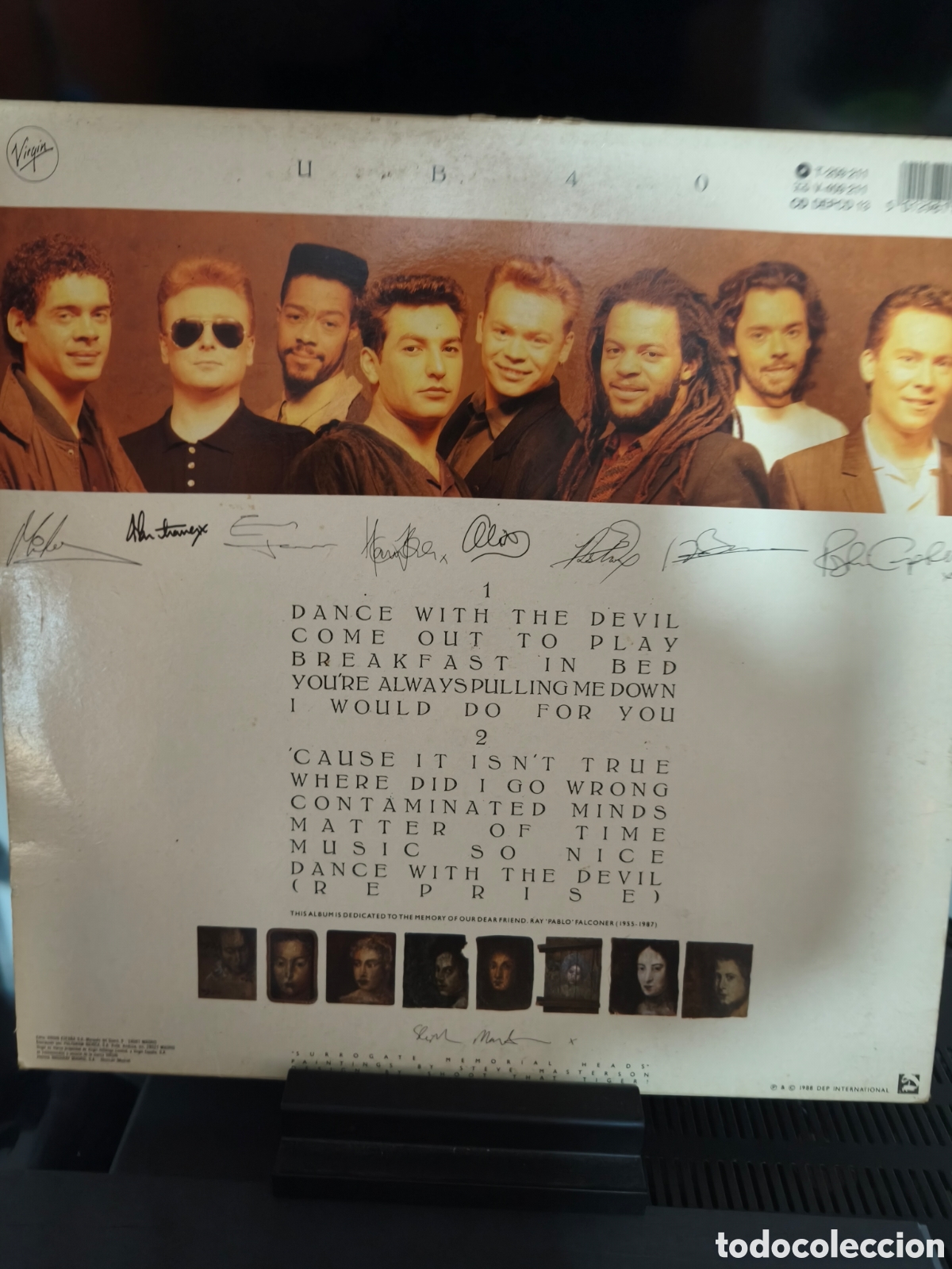 Discos de vinilo: UB40: UB40 LP 1988 Espa&ntilde;a..... - Foto 2