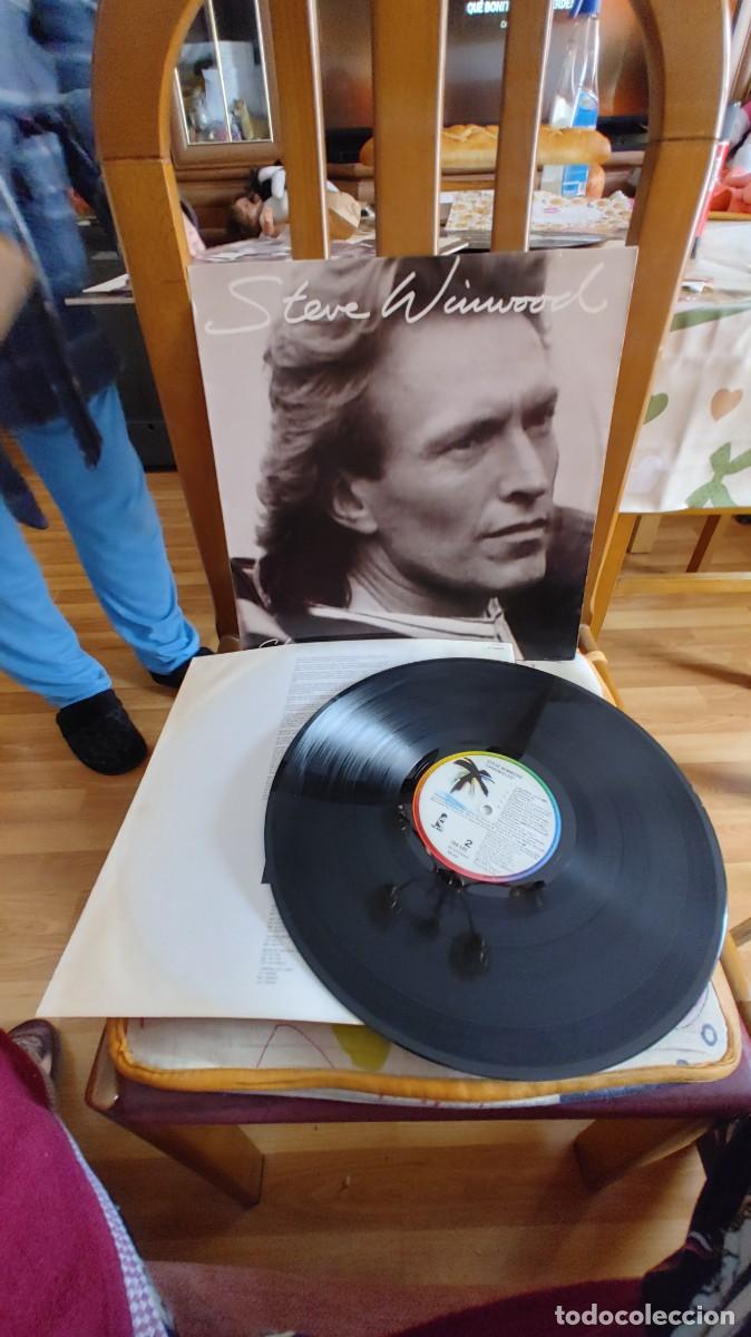 Discos de vinilo: STEVE WINWOOD-LP CHRONICLES-ENCARTE-BUEN ESTADO