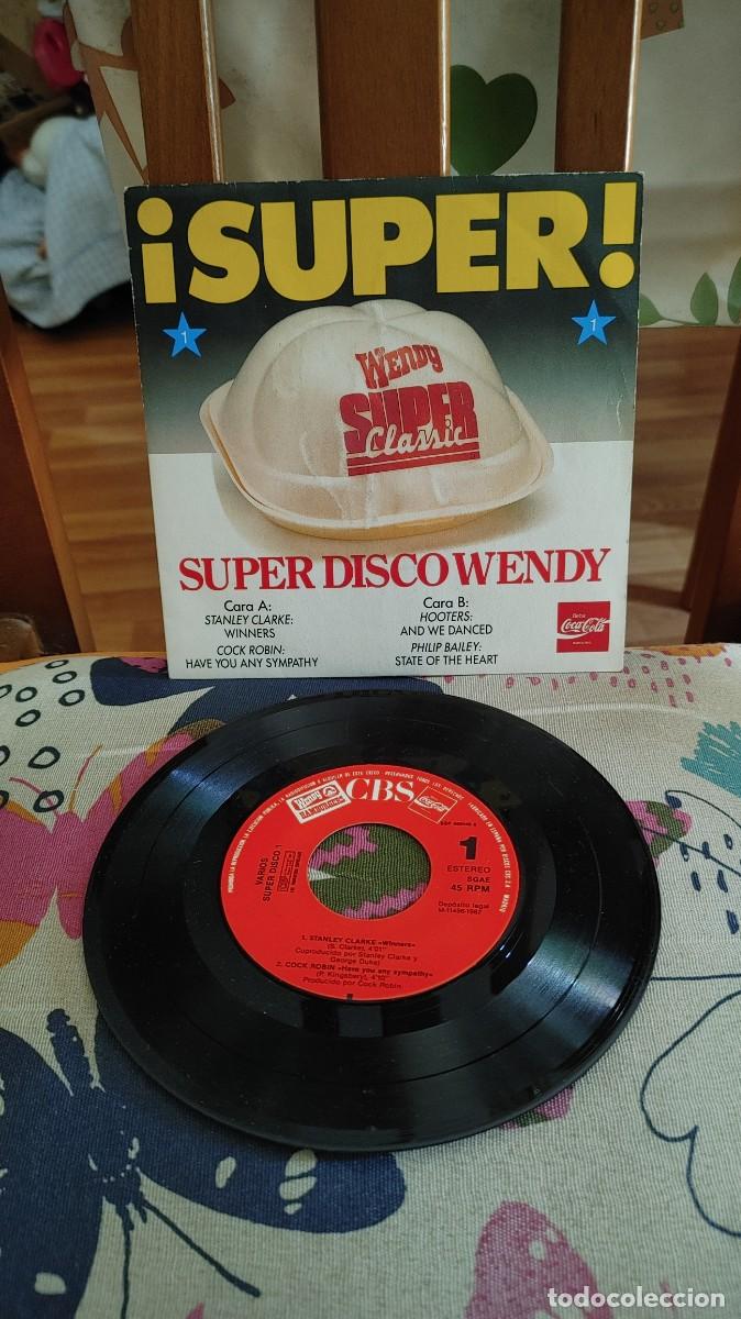 Discos de vinilo: SUPER DISCO WENDY-EP BAD BOY MEAT LOAF CLARENCE CLEMONDS...
