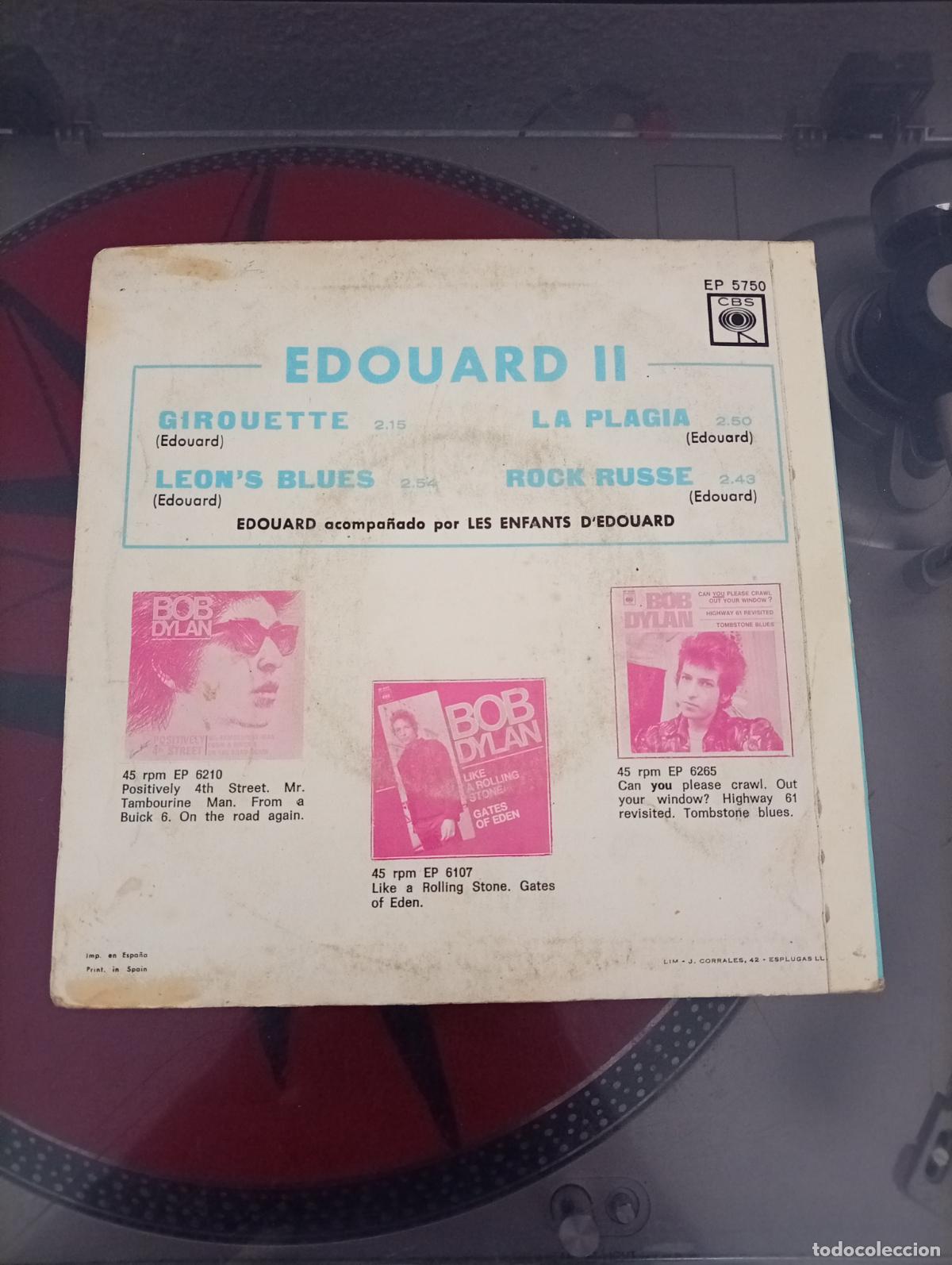 Discos de vinilo: Edouard &ndash; Girouette 7&rdquo; - Foto 2