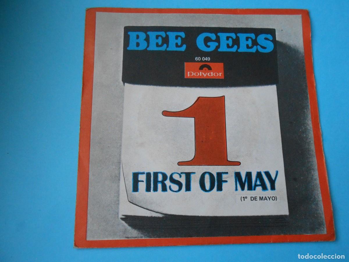 Vinyl records: BEE GEES, SG, FIRST OF MAY + 1, A&Ntilde;O 1969, POLYDOR 60049