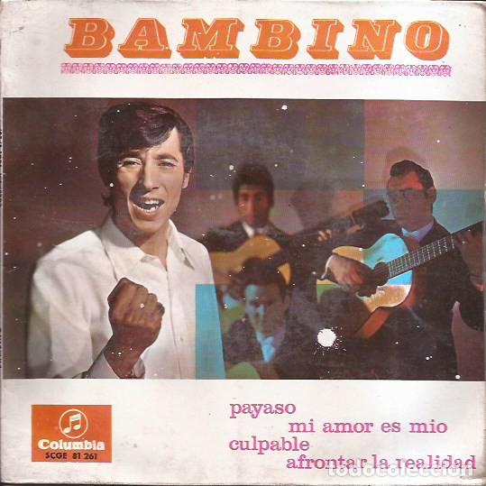 Discos de vinilo: EP BAMBINO PAYASO COLUMBIA 81 261