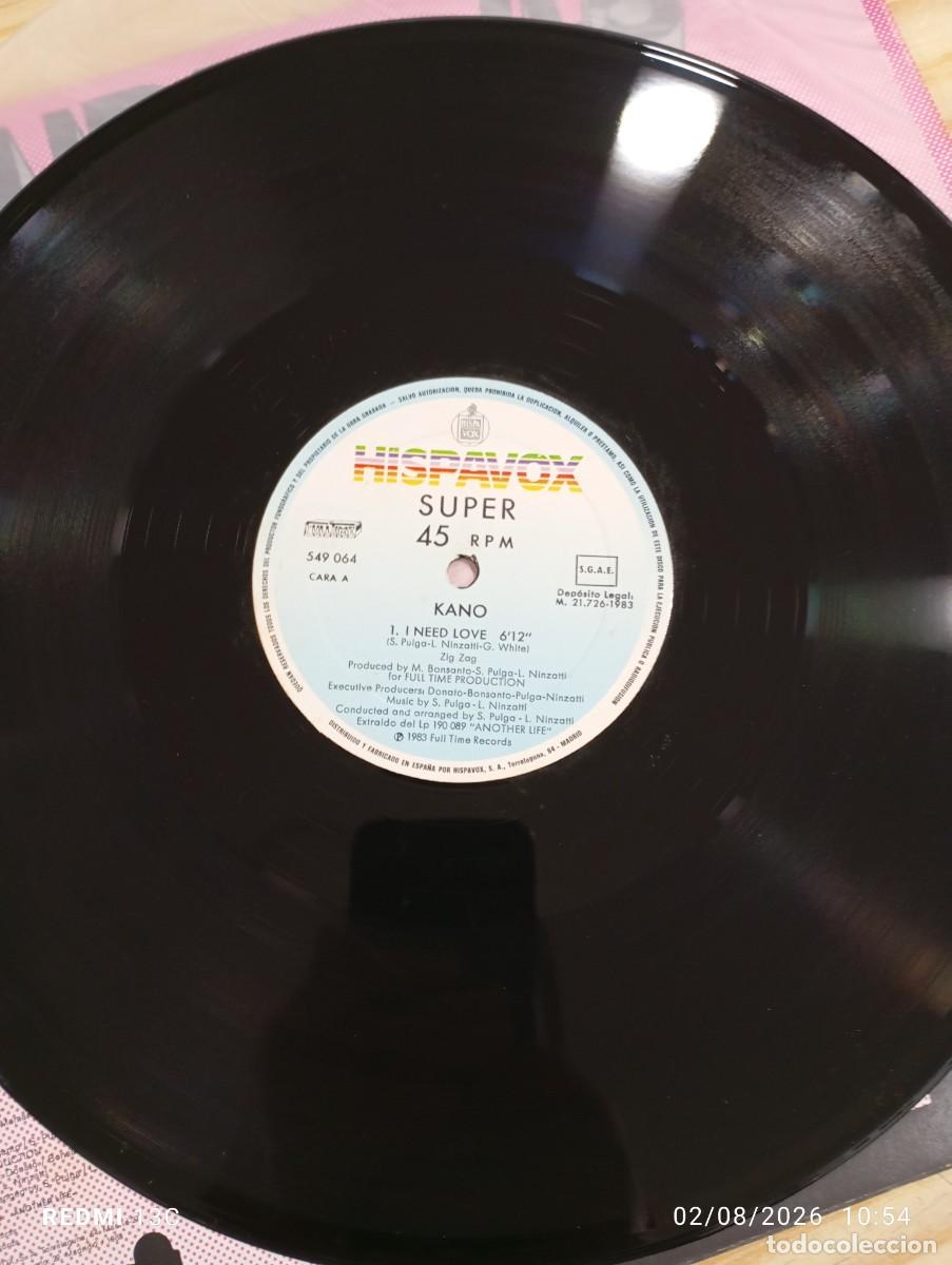 Discos de vinilo: Maxi 12 &rdquo; Kano &lrm;&ndash; I Need Love - Foto 4