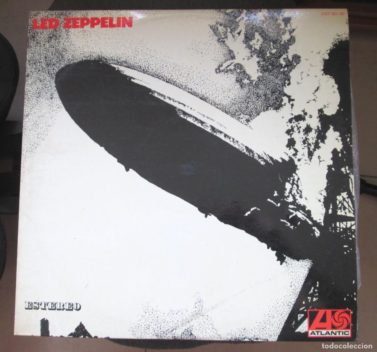 Discos de vinilo: Led Zeppelin (Primer Lp) Espa&ntilde;a - HAT 421-40