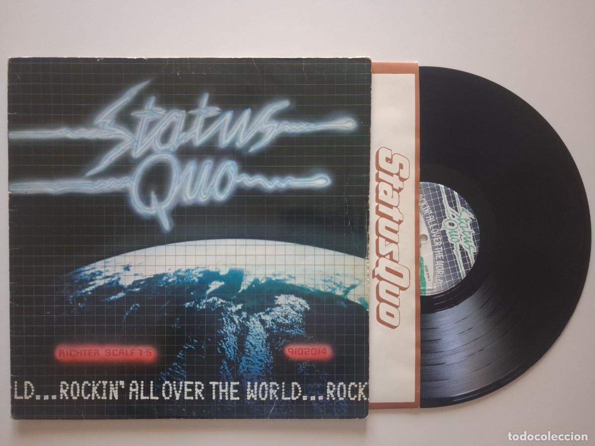 Discos de vinil: Status Quo &ndash; Rockin' All Over The World