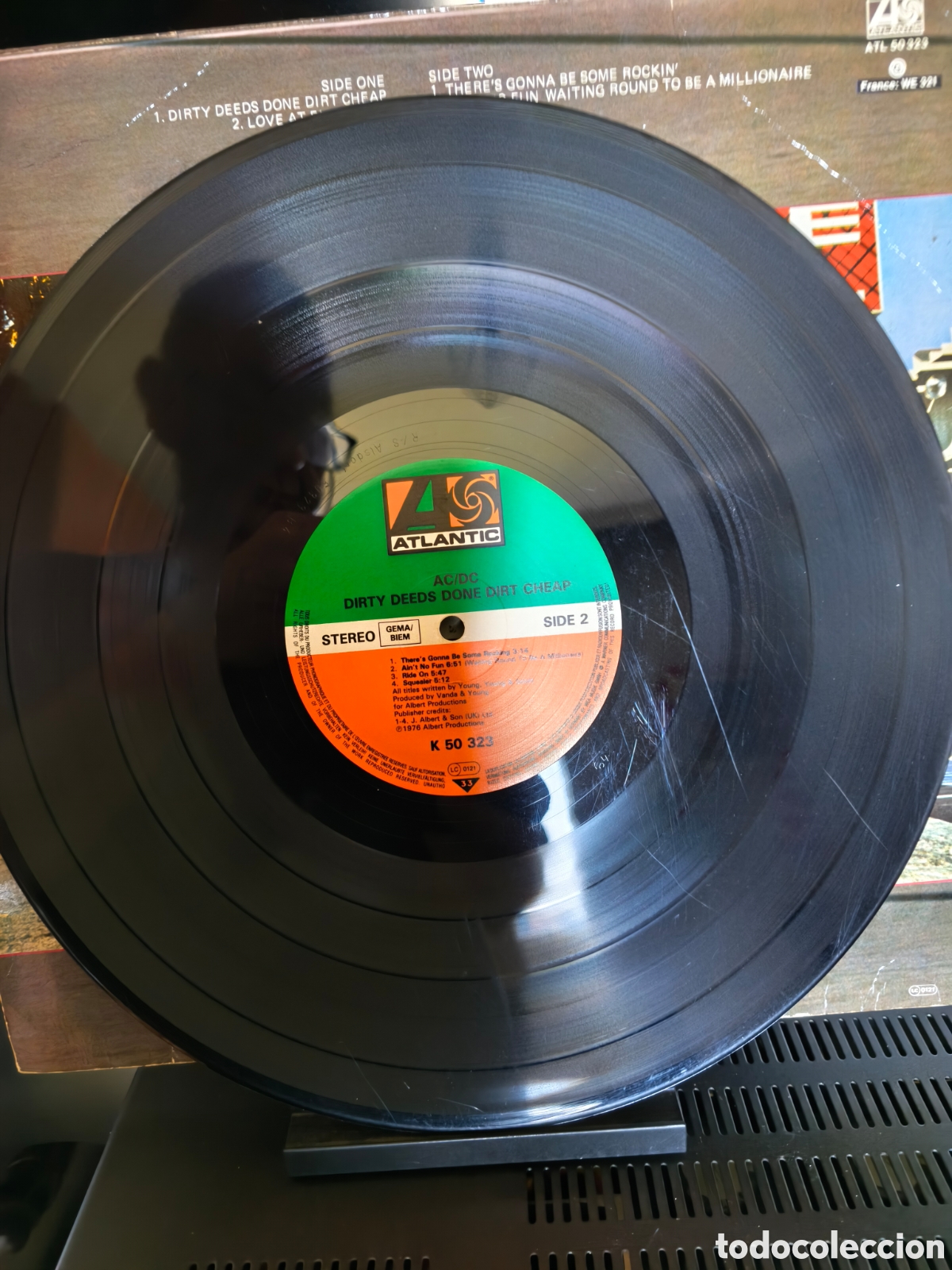 Discos de vinilo: AC/DC: Dirty Deeds Done Dirt Cheap Lp - Foto 5