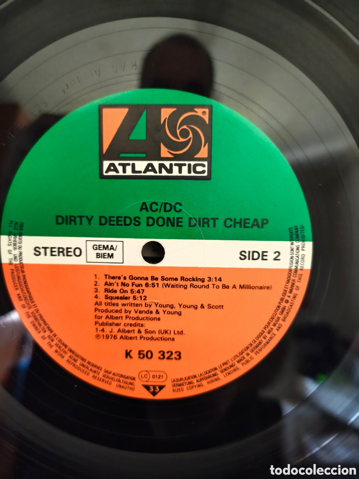 Discos de vinilo: AC/DC: Dirty Deeds Done Dirt Cheap Lp - Foto 6