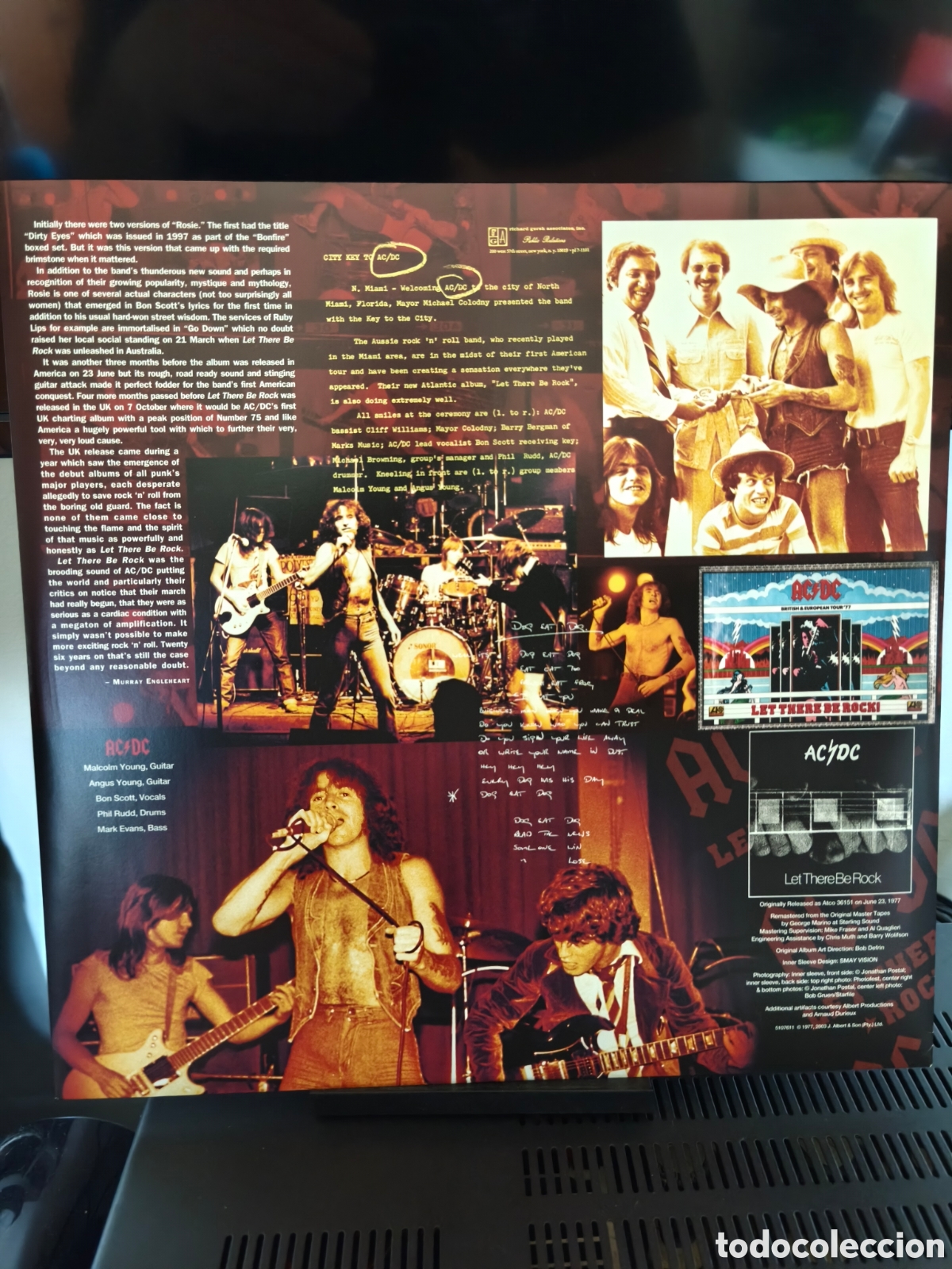 Discos de vinilo: AC/DC: Let There Be Rock LP 180gr 2009 - Foto 3