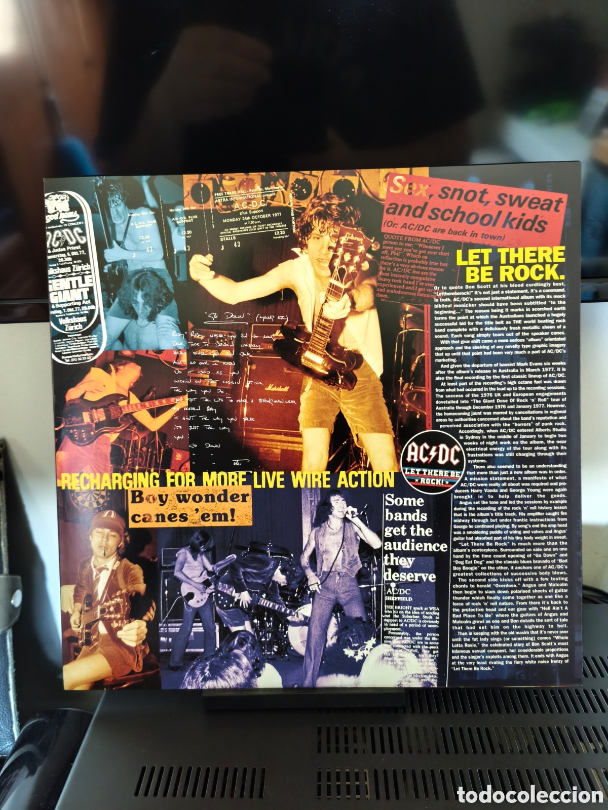 Discos de vinilo: AC/DC: Let There Be Rock LP 180gr 2009 - Foto 4