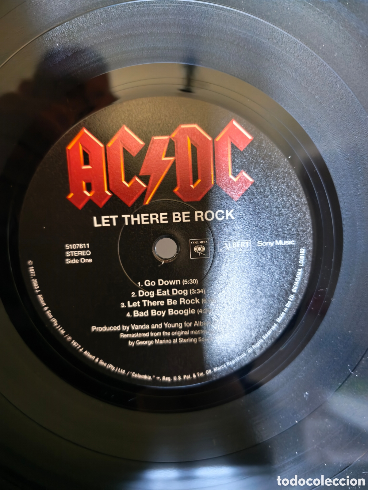 Discos de vinilo: AC/DC: Let There Be Rock LP 180gr 2009 - Foto 6
