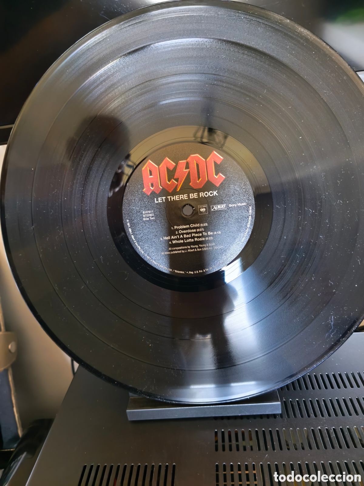 Discos de vinilo: AC/DC: Let There Be Rock LP 180gr 2009 - Foto 7