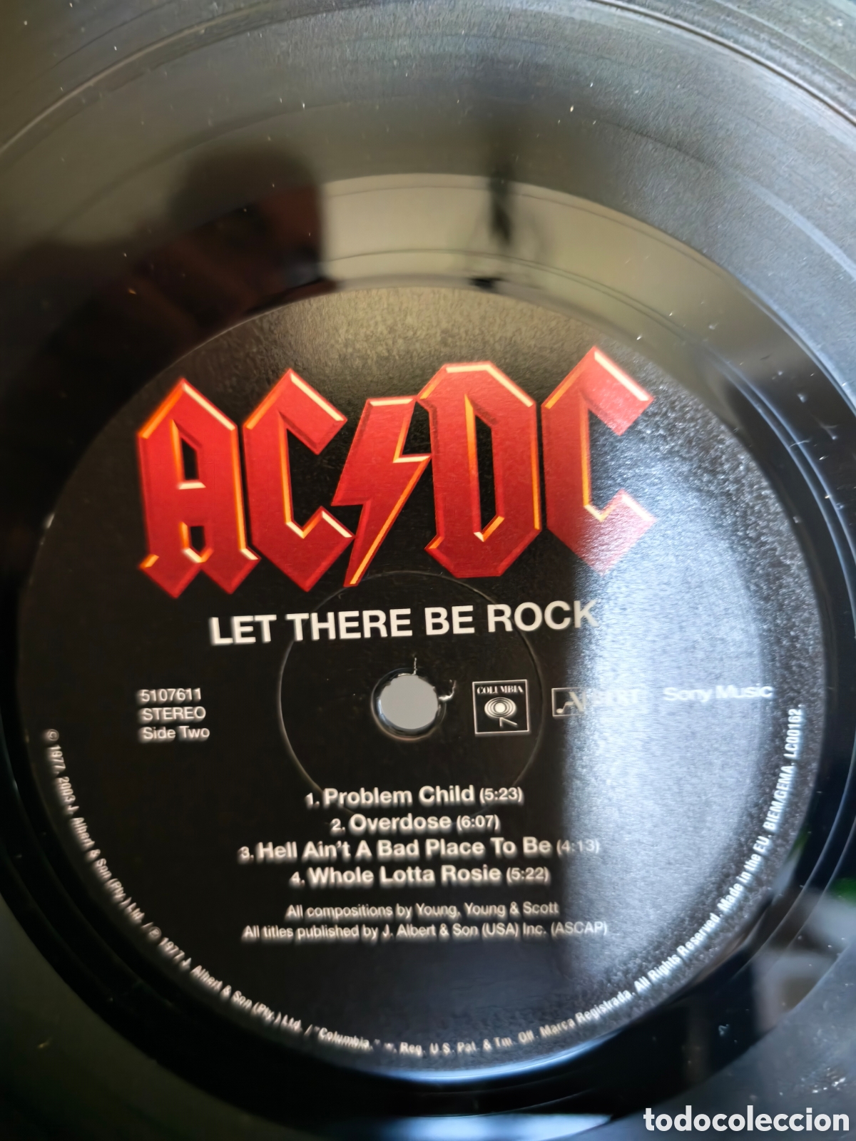 Discos de vinilo: AC/DC: Let There Be Rock LP 180gr 2009 - Foto 8