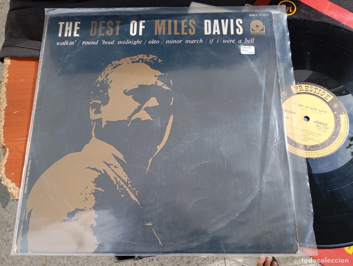 Discos de vinilo: lp ORIG JAP&Oacute;N 1963 THE BEST OF MILES DAVIS PRESTIGE SMJ7207 VGVG+/VG+