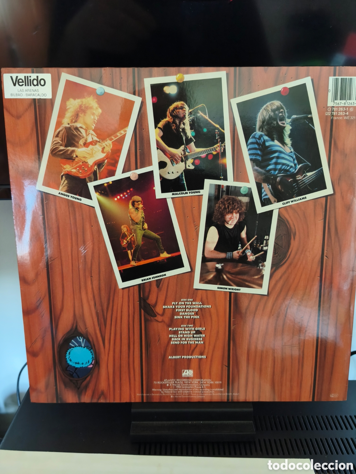 Discos de vinilo: AC/DC: Fly On The Wall Lp 1985 - Foto 2