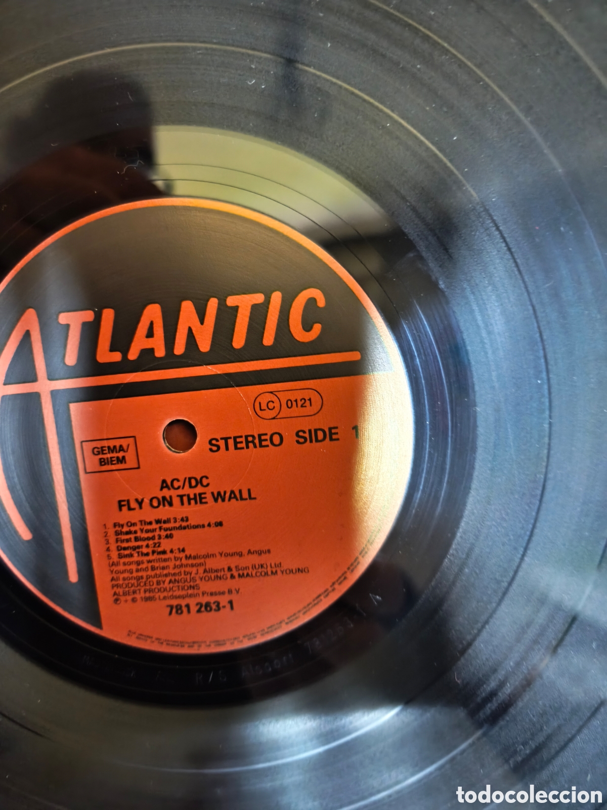 Discos de vinilo: AC/DC: Fly On The Wall Lp 1985 - Foto 5