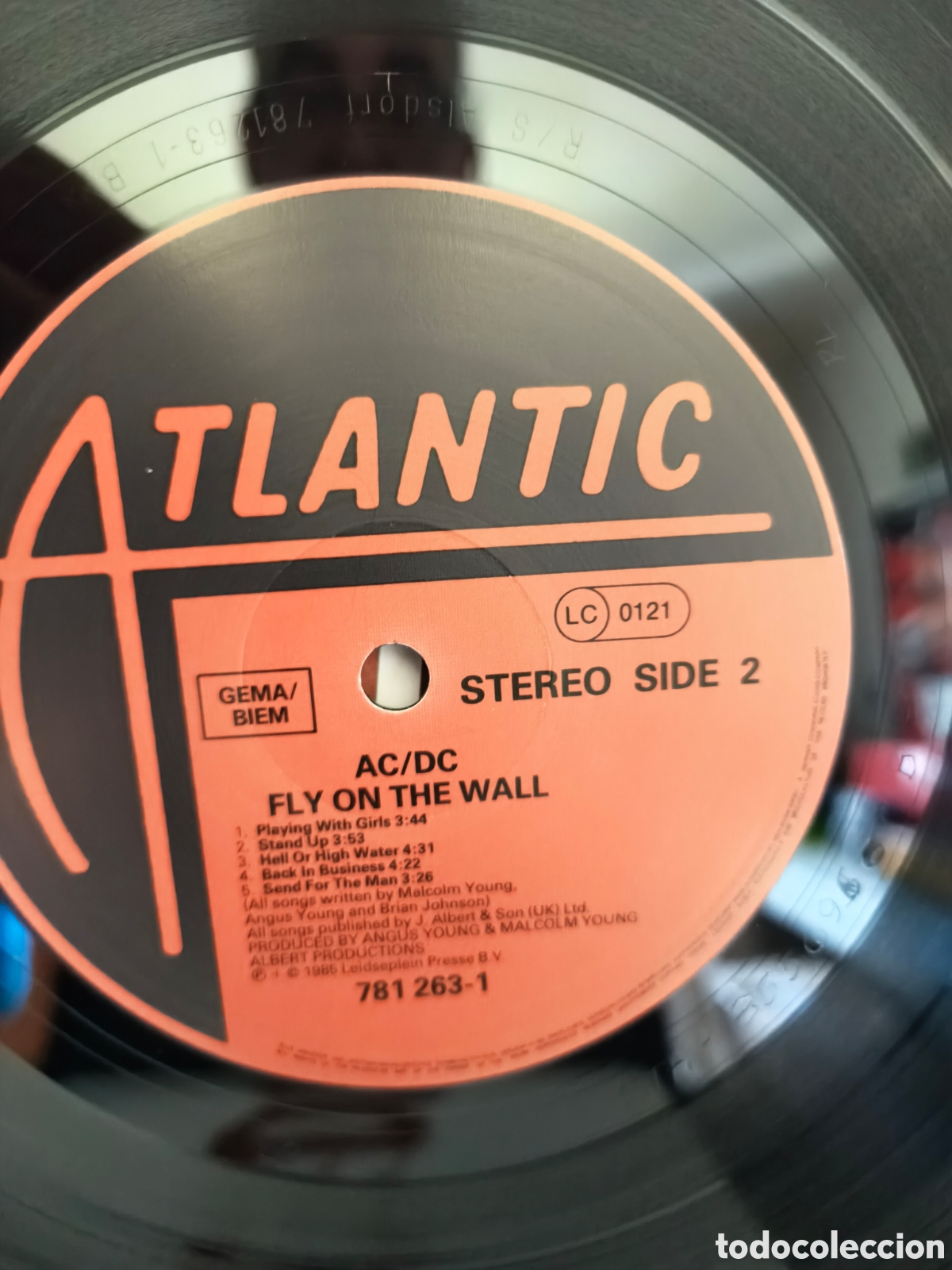 Discos de vinilo: AC/DC: Fly On The Wall Lp 1985 - Foto 7