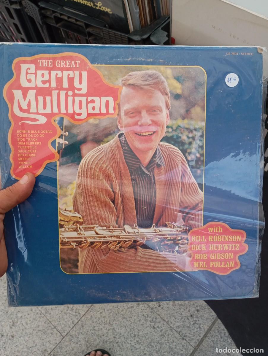 Discos de vinilo: lp ORIG USA GERRY MULLIGAN the great VG+/VG+