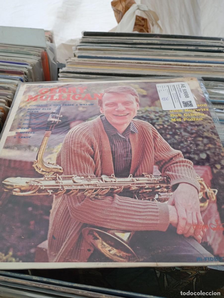 Discos de vinilo: lp ORIG USA GERRY MULLIGAN 1962 Crown the great VG+/VG+