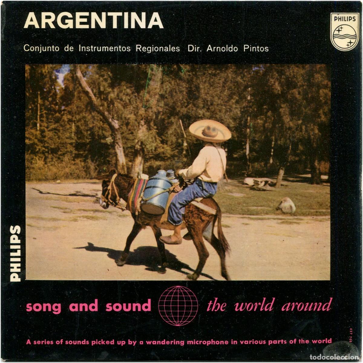 Discos de vinilo: Arnoldo Pintos And His Chayeros - Argentina - EP Germany - Philips 427 705 NE
