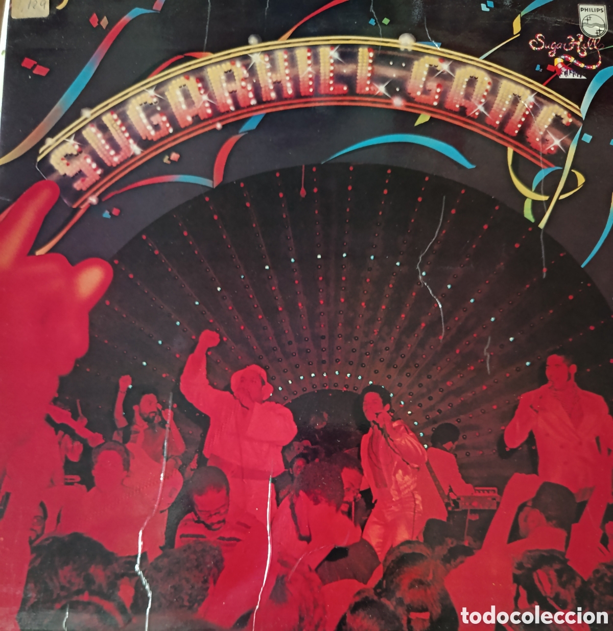 Discos de vinilo: Sugarhill Gang Lp portada doble sello Philips editado en Espa&ntilde;a a&ntilde;o 1980.