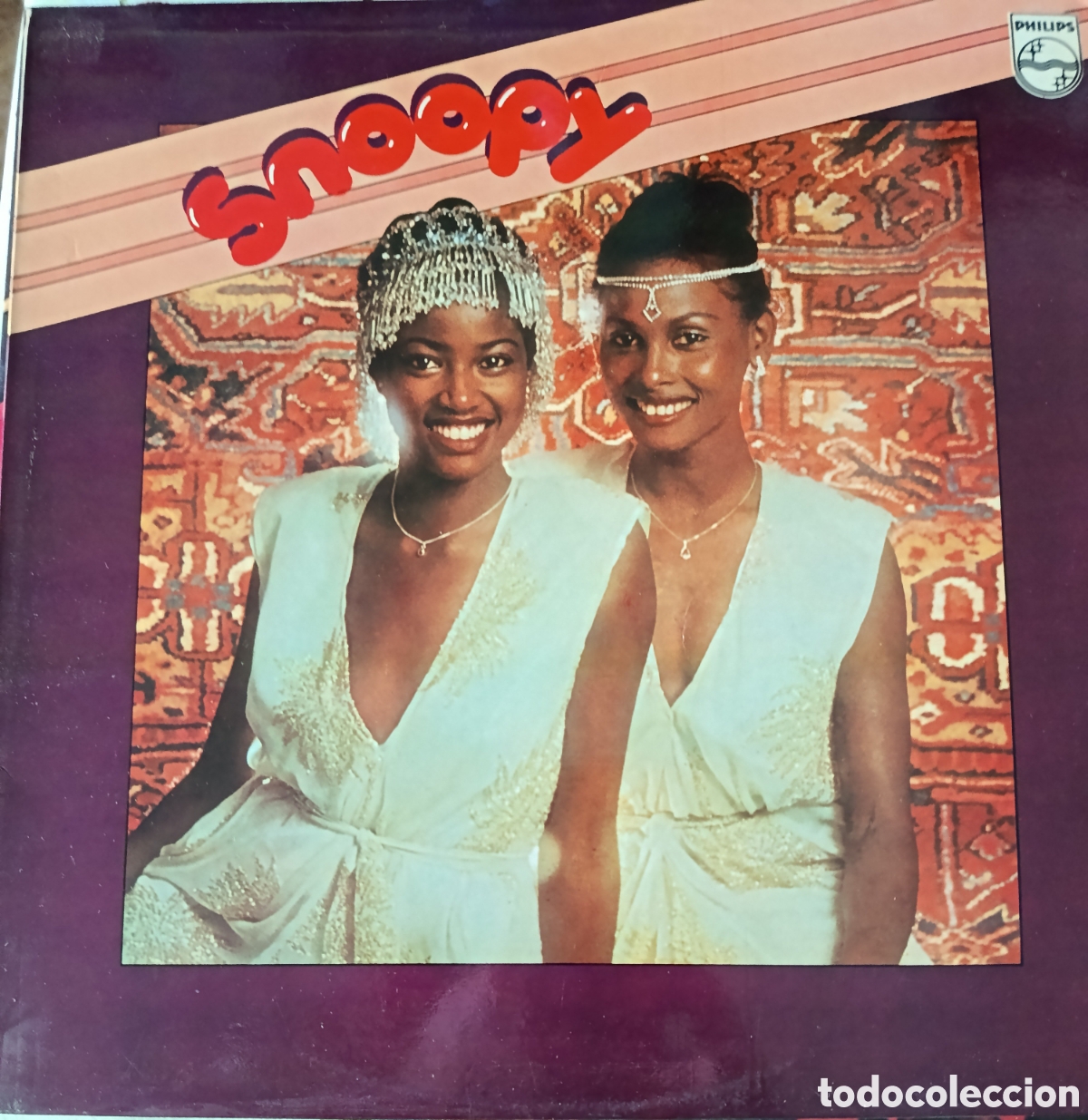 Discos de vinilo: Snoopy Lp sello Philips editado en Espa&ntilde;a a&ntilde;o 1980.