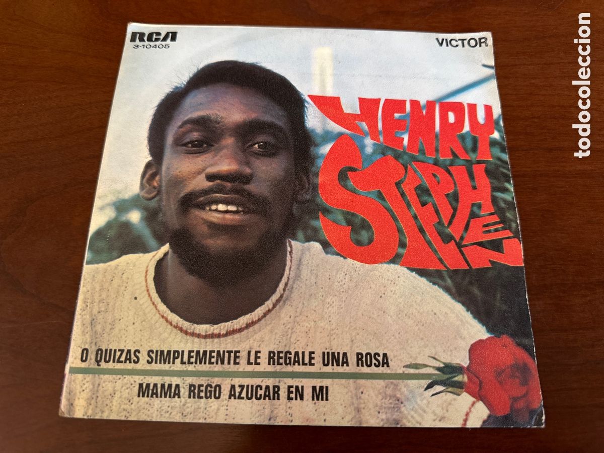 Discos de vinilo: HENRY STEPHEN - O QUIZAS SIMPLEMENTE LE REGALE UNA ROSA SINGLE 1969 EDICION ESPA&Ntilde;OLA