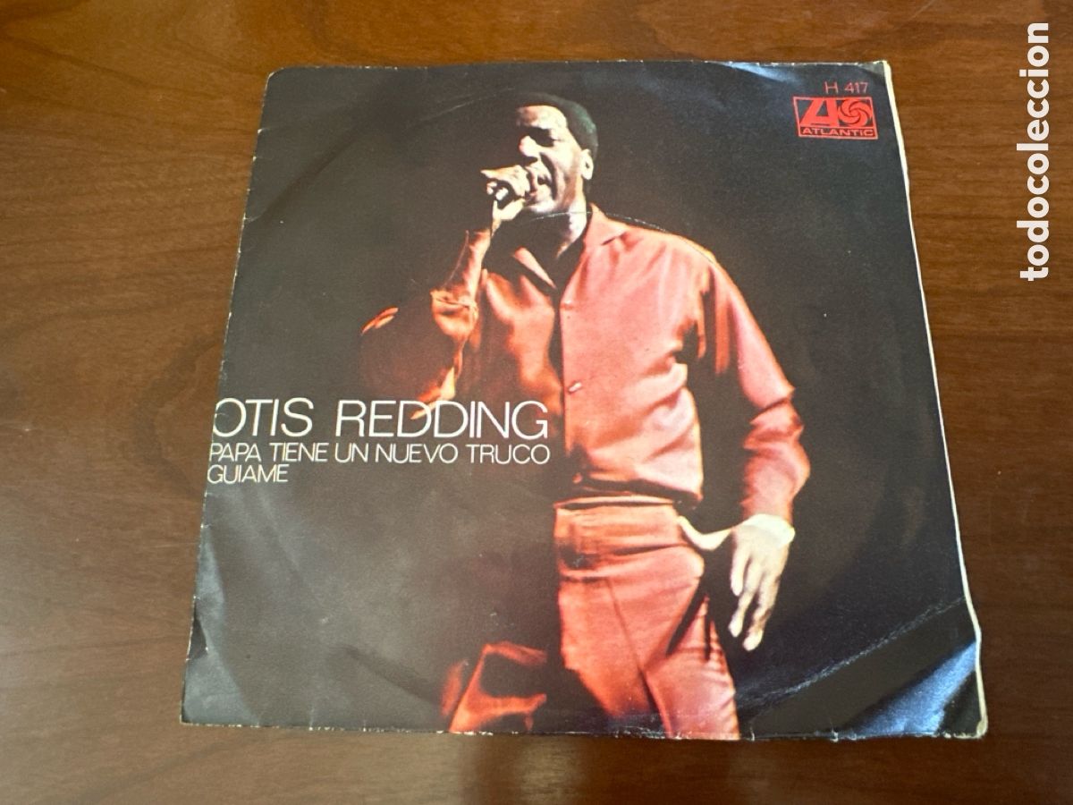 Discos de vinilo: OTIS REDDING, SG, PAPA TIENE UN NUEVO TRUCO + 1, A&Ntilde;O 1968, ATLANTIC H 417