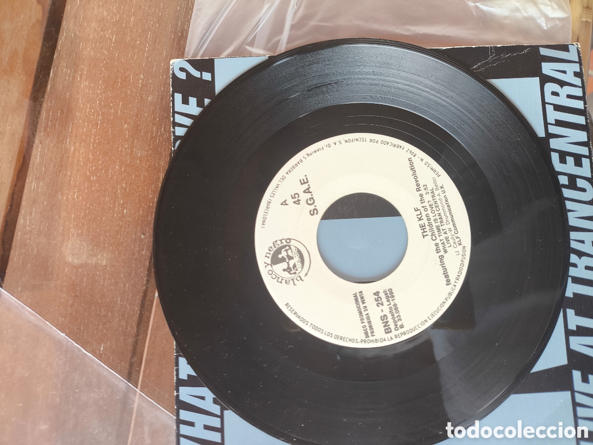 Discos de vinilo: Single de klf.lote.T.n.172 - Foto 3