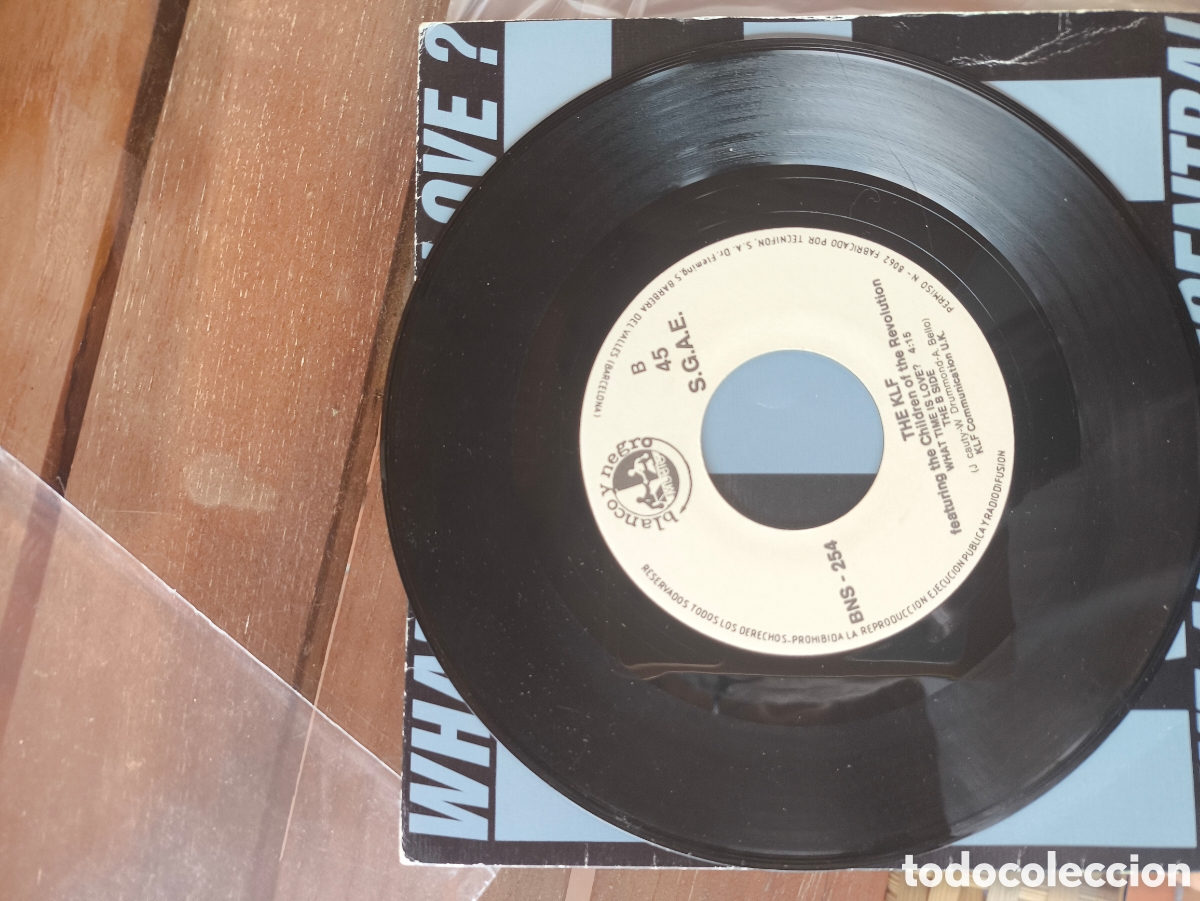 Discos de vinilo: Single de klf.lote.T.n.172 - Foto 4