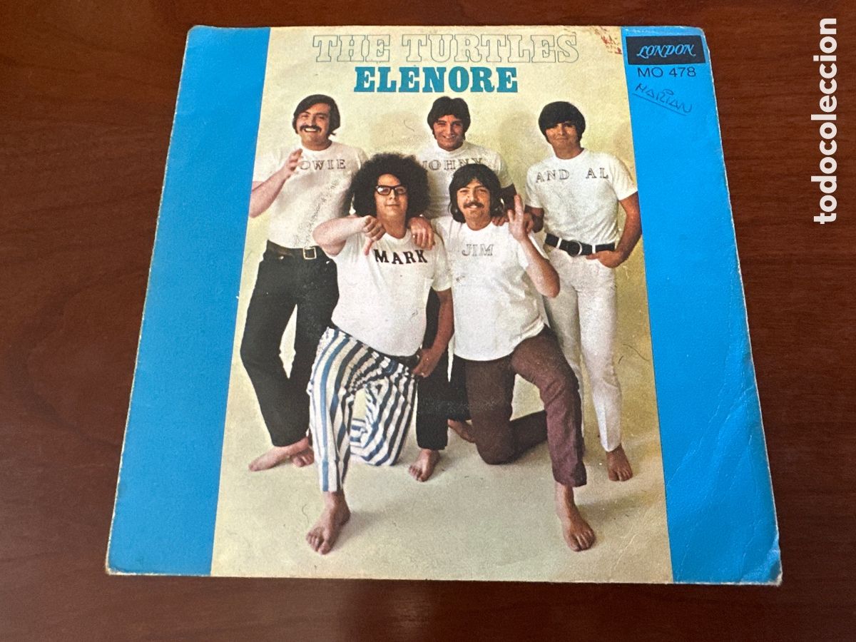 Discos de vinilo: THE TURTLES. ELENORE. SINGLE ESPA&Ntilde;A