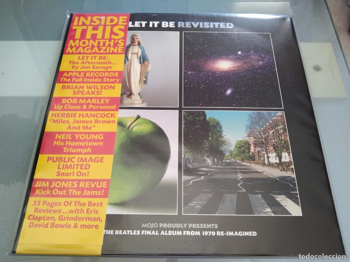 Discos de vinilo: Lp vinilo BEATLES VERSIONS LET IT BE REVISITED 2010 MOJO PROUDLY / MUY RARO!!!!!!!