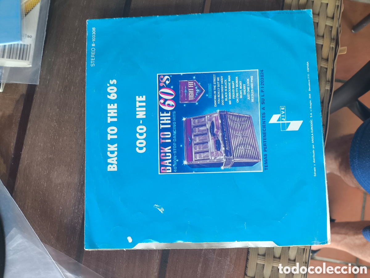 Discos de vinilo: Single de tight fit.lote.T.n.173 - Foto 2